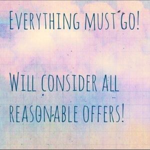 Selling everything!!!! Please make an offer